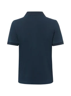 Marc O'Polo Damen Poloshirt in marine - Ärmel: kurzarm
