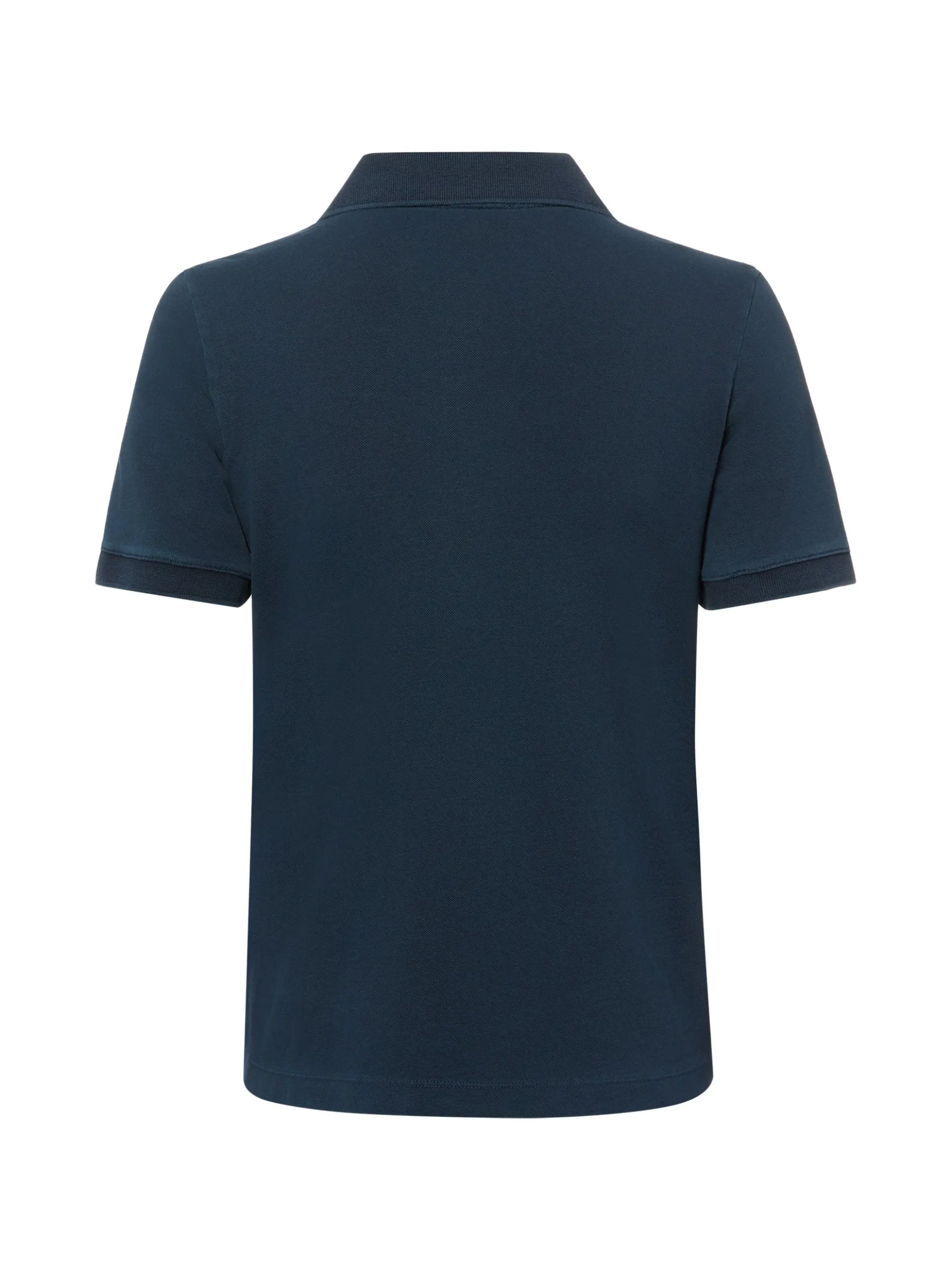 Marc O'Polo Damen Poloshirt in marine - Ärmel: kurzarm