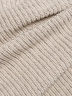 Marc O'Polo Damen Strickjacke in beige - Ärmel: langarm