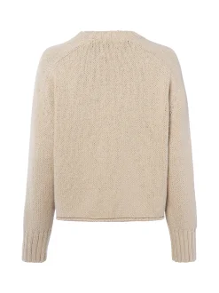 Marc O'Polo Damen Strickpullover in beige