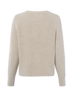 Marc O'Polo Damen Strickpullover in hellgrau