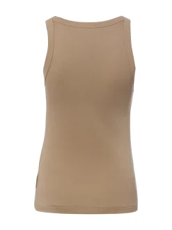Marc O'Polo Damen Tanktop in braun - Ärmel: ohne Arm