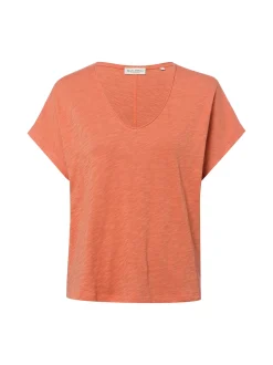 Marc O'Polo Damen T-Shirt in koralle - Ärmel: extra kurz