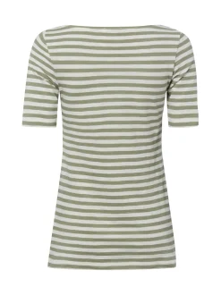 Marc O'Polo Damen T-Shirt in oliv grün - Ärmel: kurzarm