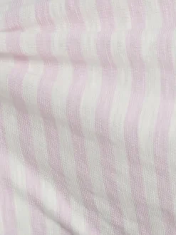 Marc O'Polo Damen T-Shirt in rosa weiß - Ärmel: kurzarm