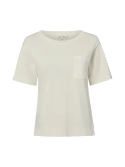 Marc O'Polo Damen T-Shirt in sand - Ausschnitt: Rundhals