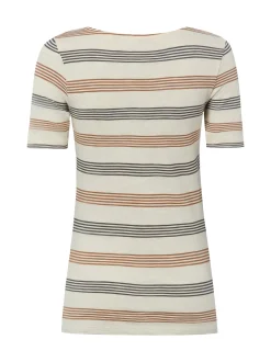 Marc O'Polo Damen T-Shirt in sand mehrfarbig