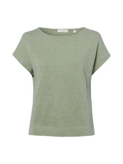 Marc O'Polo Damen T-Shirt in schilf - Ausschnitt: U-Boot