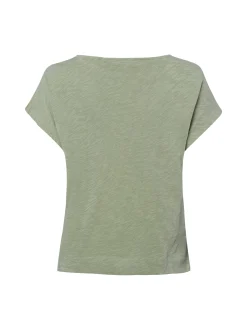 Marc O'Polo Damen T-Shirt in schilf - Ausschnitt: U-Boot