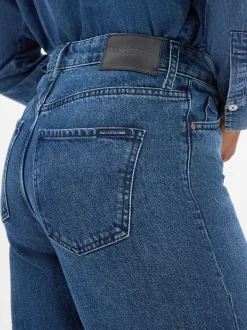 Marc O'Polo Denim Damen Jeans - Tomma in blue stone