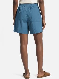 Marc O'Polo Denim Damen Shorts in indigo - Länge: kurz