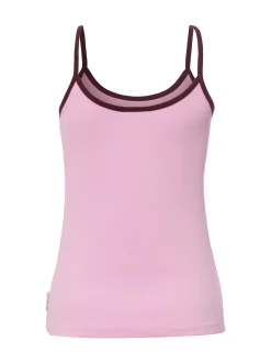 Marc O'Polo Denim Damen Top in rosa - Ärmel: ohne Arm