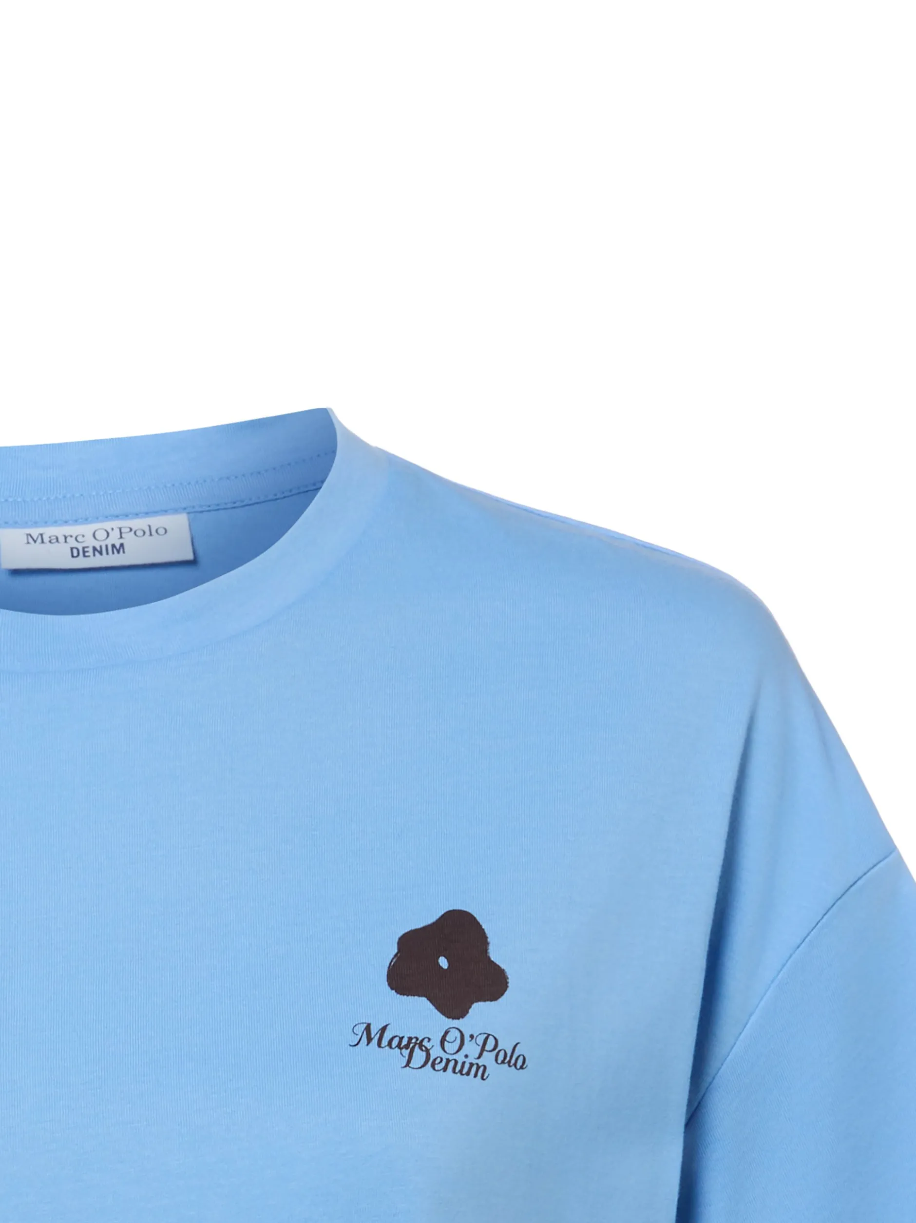 Marc O'Polo Denim Damen T-Shirt in hellblau