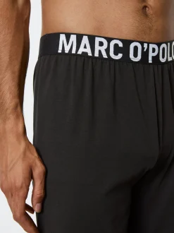 Marc O'Polo Herren Jogginghose - Mix & Match Cotton in schwarz