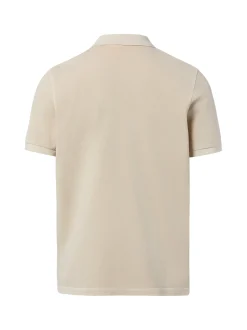 Marc O'Polo Herren Poloshirt in melange - Ärmel: kurzarm