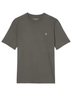 Marc O'Polo Herren T-Shirt 1er Pack in grau