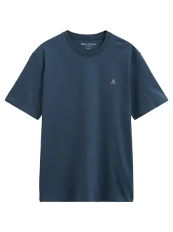 Marc O'Polo Herren T-Shirt 1er Pack in grau