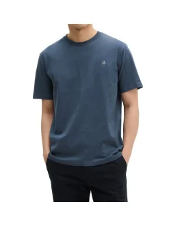 Marc O'Polo Herren T-Shirt 1er Pack in grau