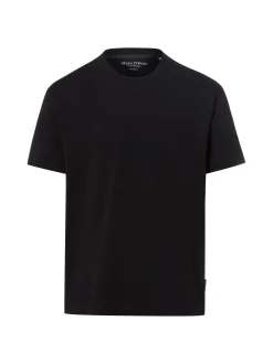 Marc O'Polo Herren T-Shirt in schwarz - Ärmel: kurzarm