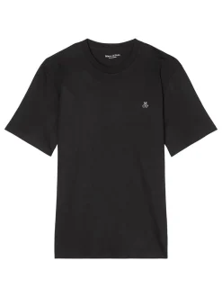 Marc O'Polo Herren T-Shirts im 2er-Pack in schwarz