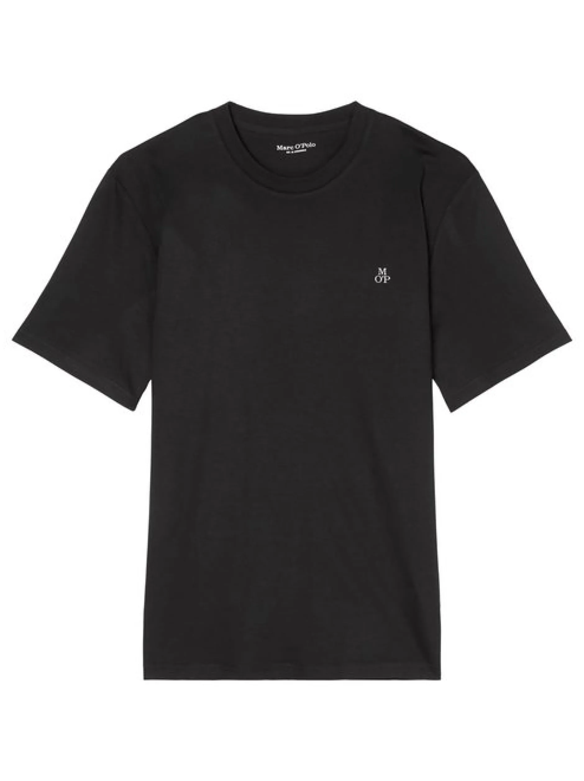 Marc O'Polo Herren T-Shirts im 2er-Pack in schwarz