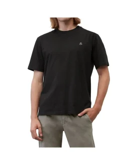 Marc O'Polo Herren T-Shirts im 2er-Pack in schwarz