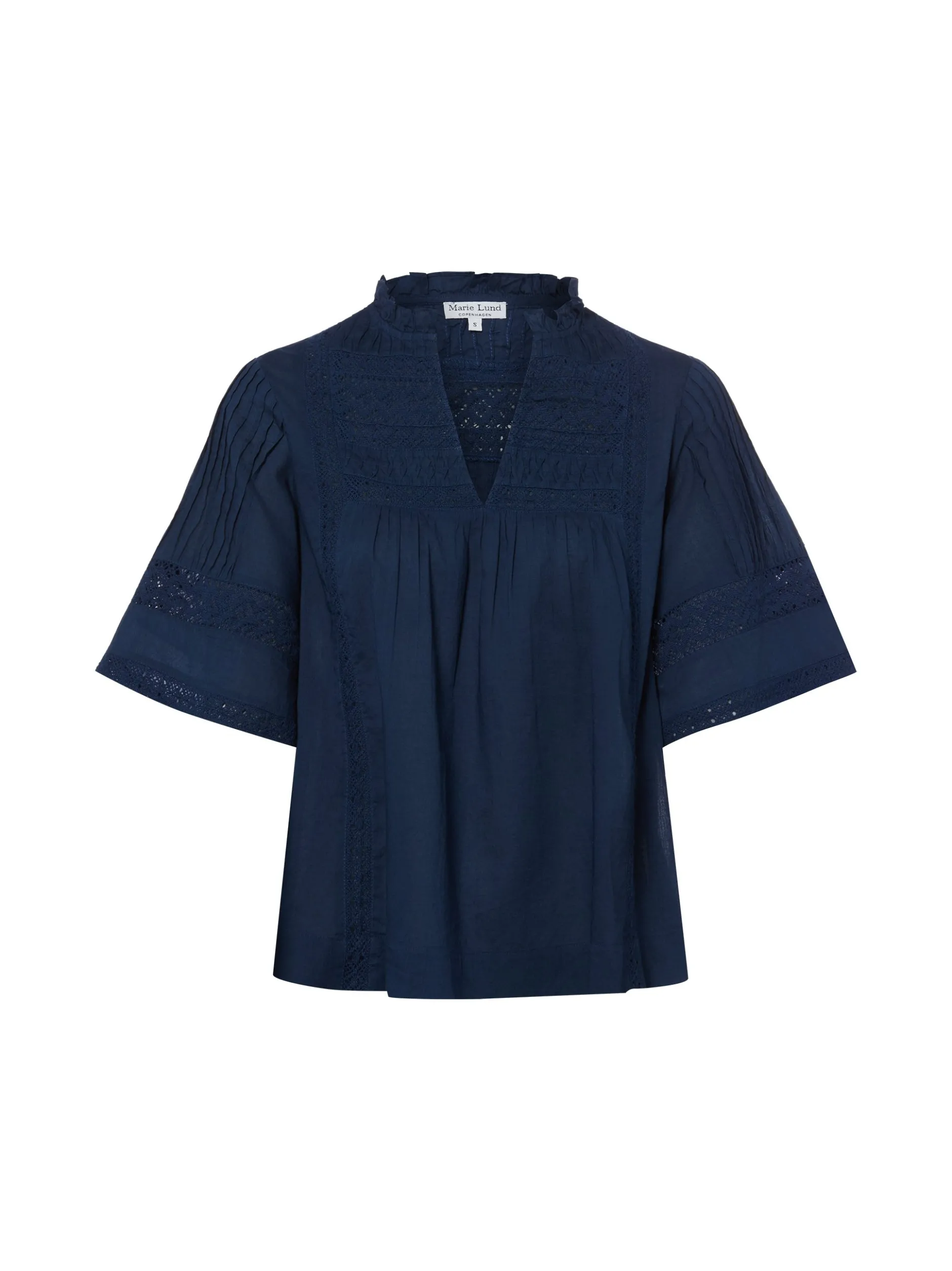 Marie Lund Collection Damen Bluse in blau