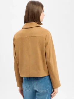 Marie Lund Collection Damen Jacke in camel