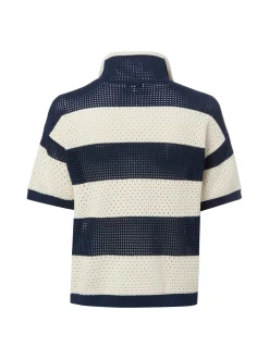 Marie Lund Collection Damen Strickshirt in marine