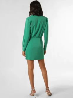 Marie Lund Damen Abendkleid in grün - Ärmel: langarm