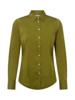 Marie Lund Damen Bluse in erbse - Ausschnitt: Kent