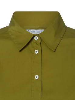 Marie Lund Damen Bluse in erbse - Ausschnitt: Kent