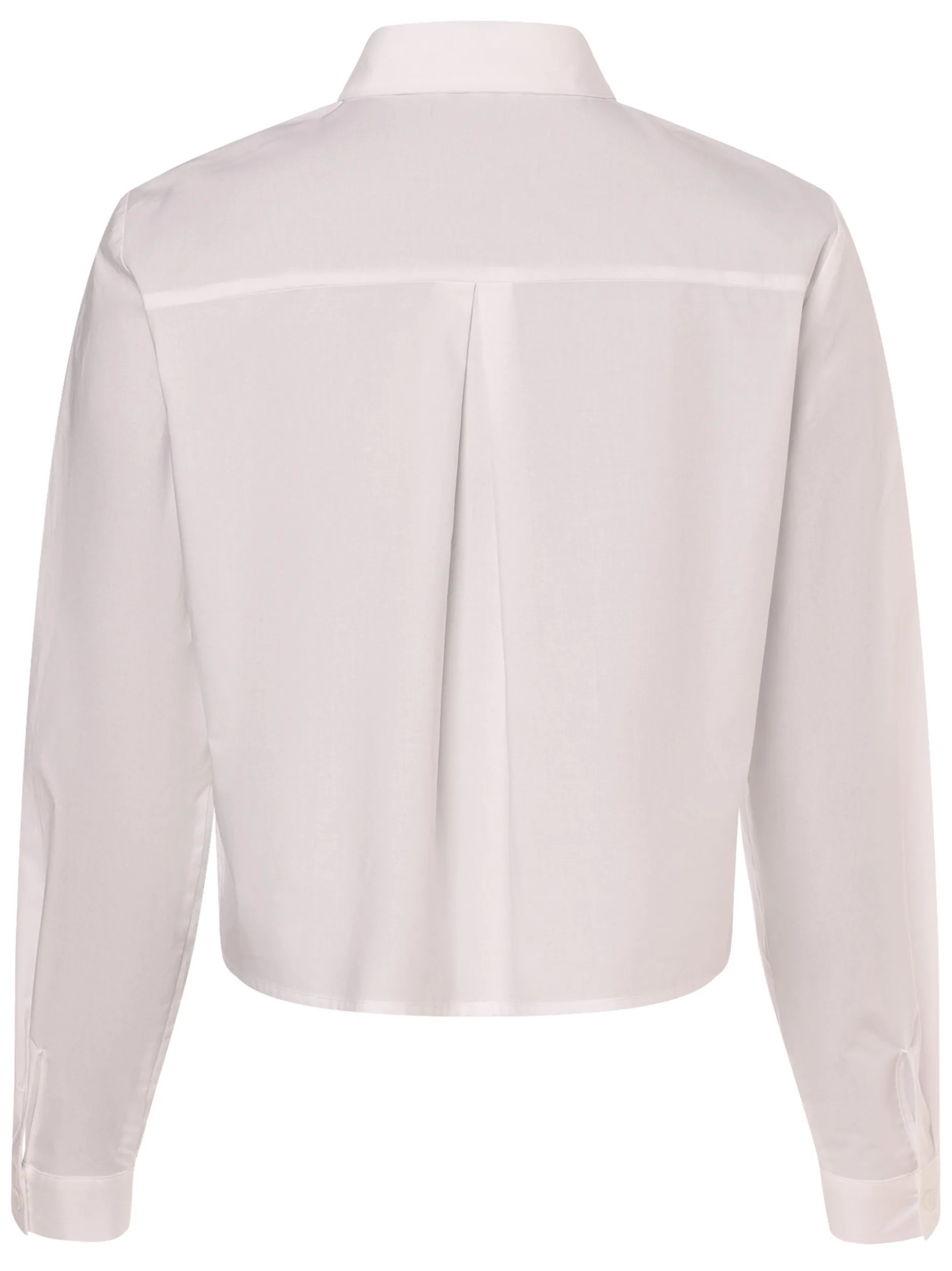 Marie Lund Damen Bluse in weiß - Ärmel: langarm