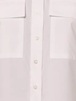 Marie Lund Damen Bluse in weiß - Ärmel: langarm