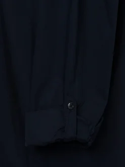Marie Lund Damen Blusenshirt in marine - Ärmel: langarm