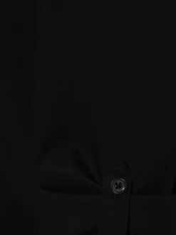 Marie Lund Damen Blusenshirt in schwarz - Ärmel: langarm
