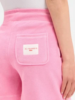 Marie Lund Damen Frottee-Shorts in pink