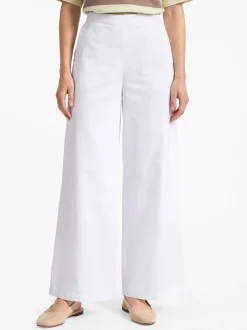 Marie Lund Damen Hose in weiß - Länge: lang