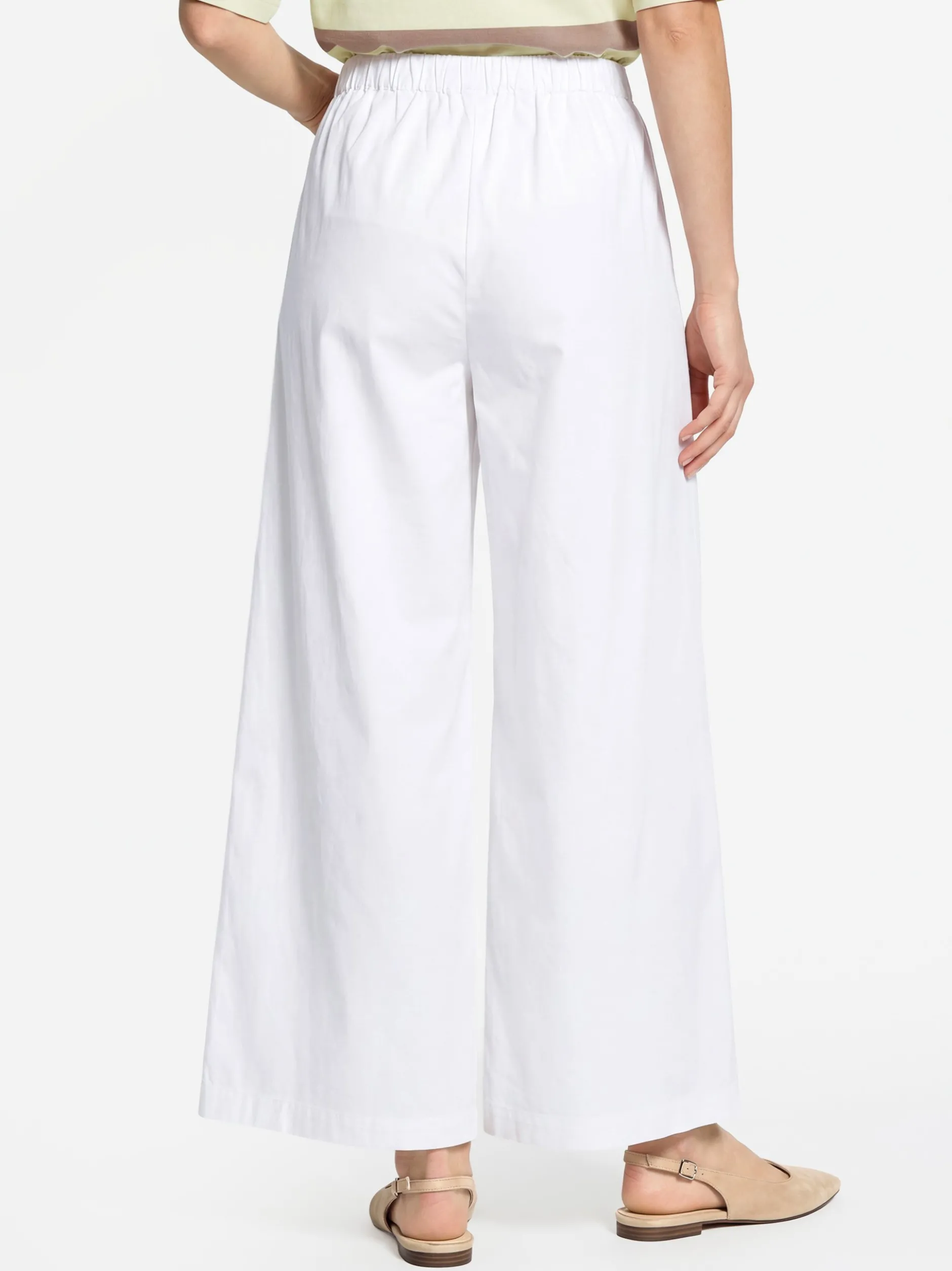 Marie Lund Damen Hose in weiß - Länge: lang