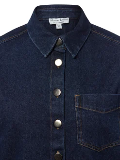 Marie Lund Damen Jeansbluse - Birgit in denim