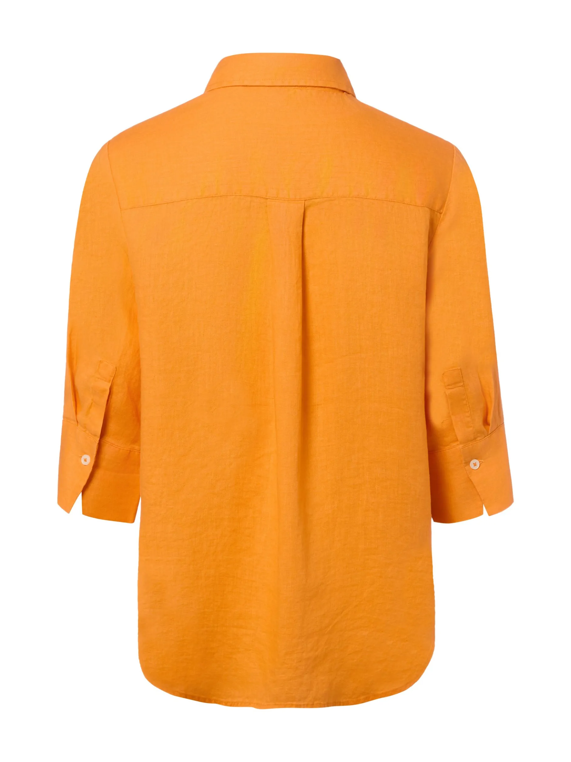 Marie Lund Damen Leinenbluse - Rihab in orange