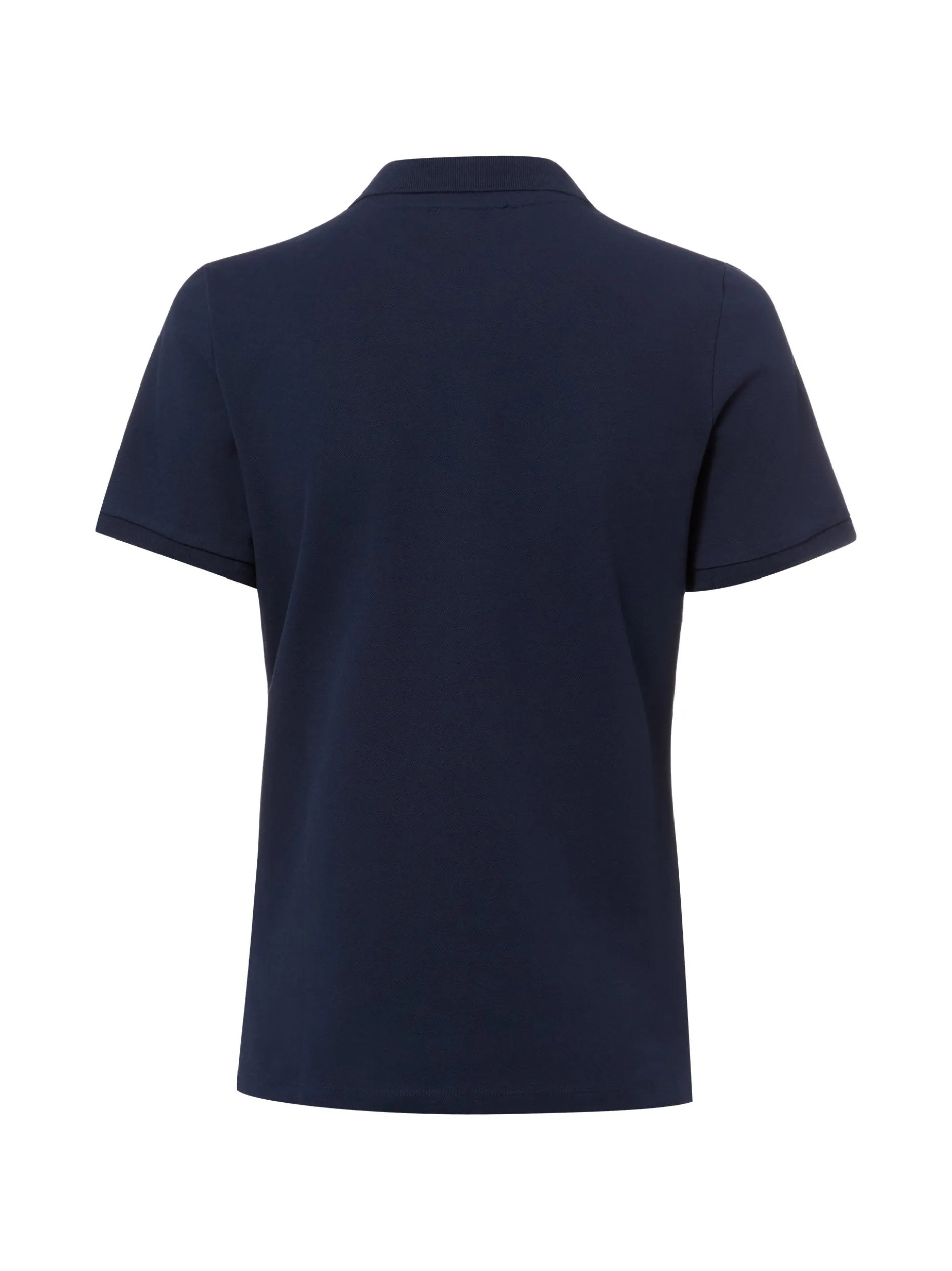 Marie Lund Damen Poloshirt in marine - Ärmel: kurzarm
