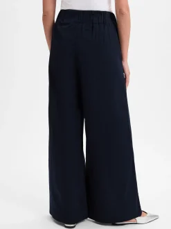 Marie Lund Damen Sommerhose in marine