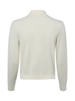Marie Lund Damen Strickjacke in ecru - Ärmel: langarm