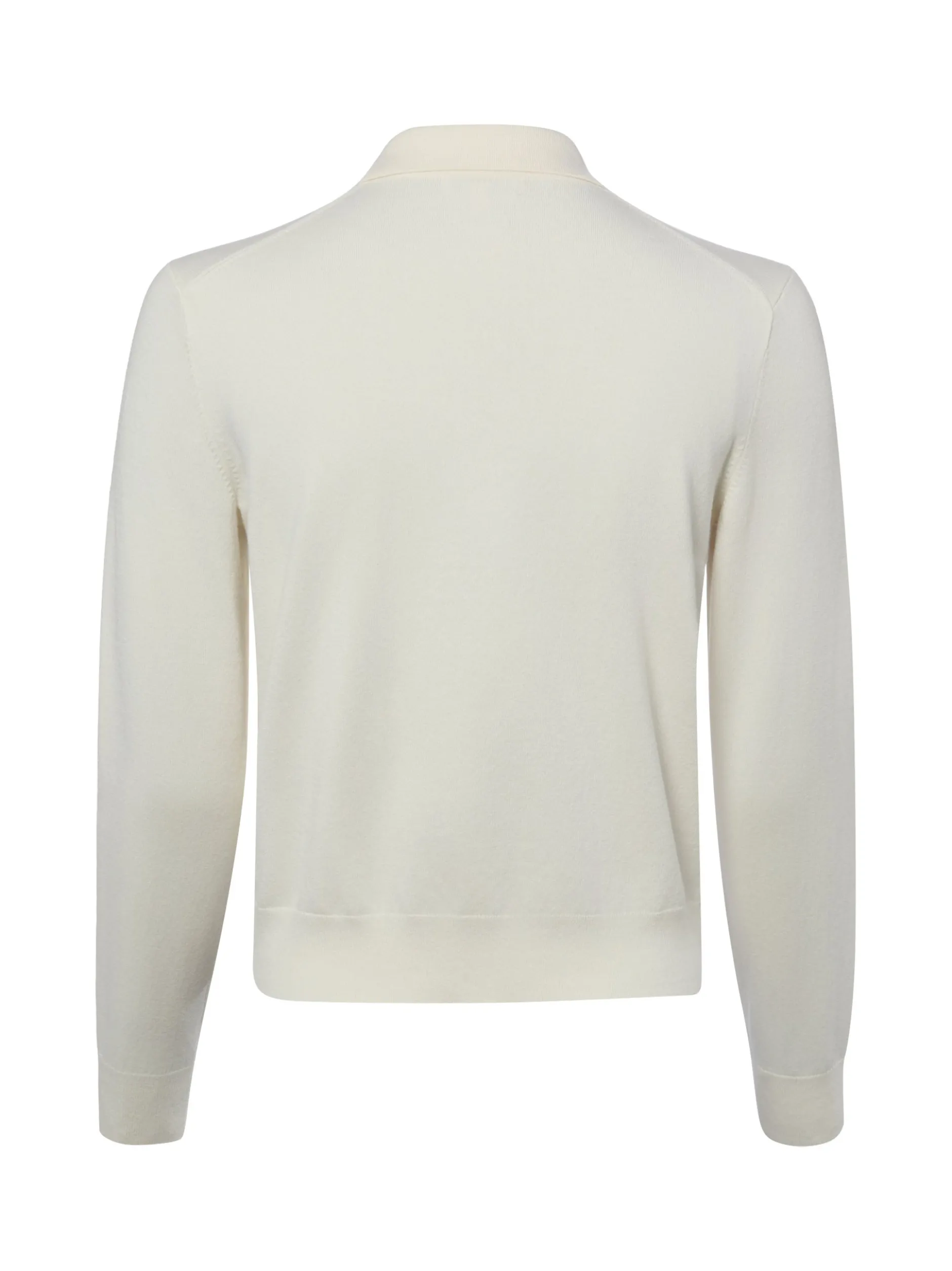Marie Lund Damen Strickjacke in ecru - Ärmel: langarm