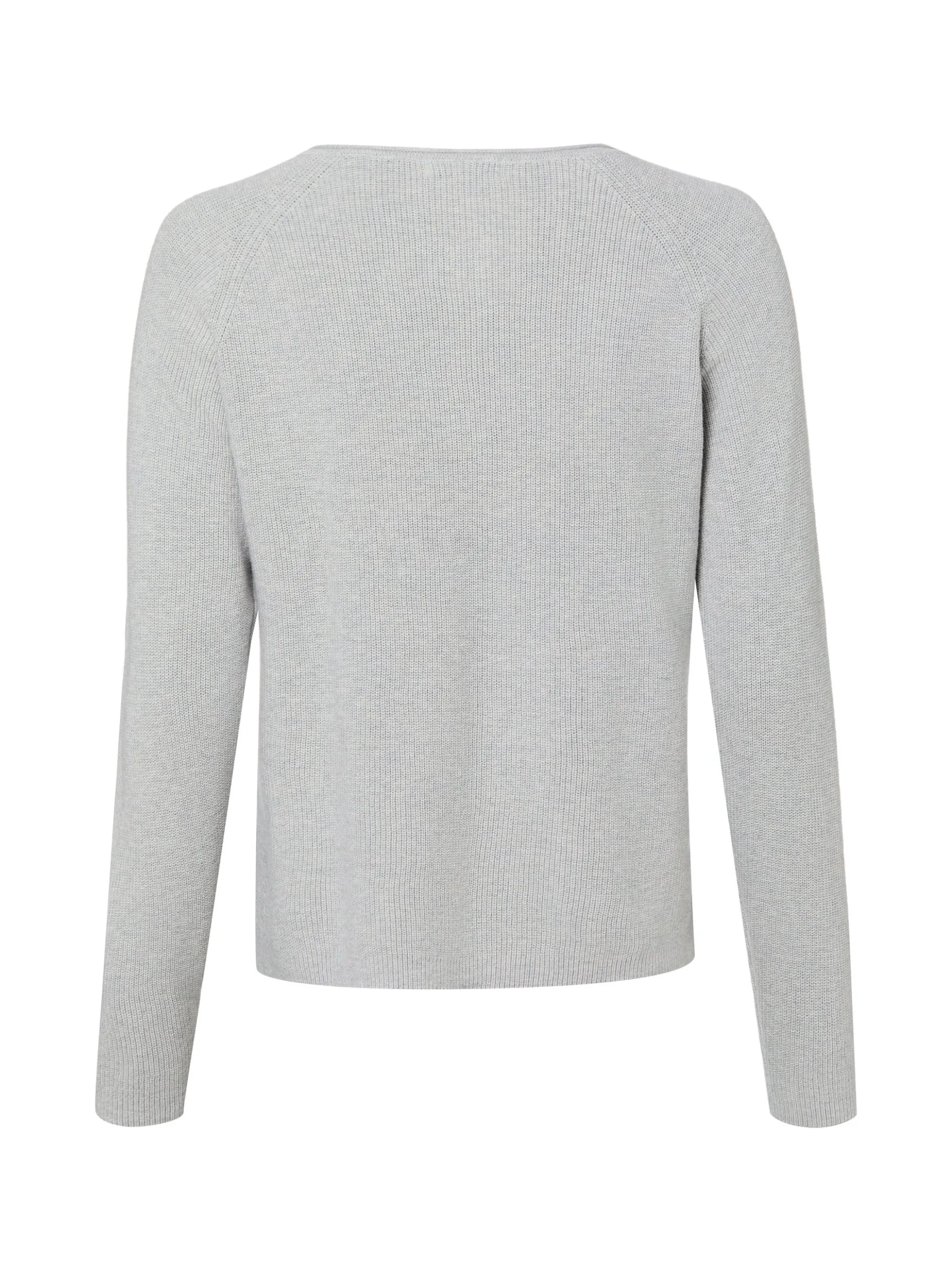 Marie Lund Damen Strickjacke in hellgrau