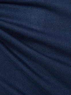 Marie Lund Damen Strickjacke in indigo - Ärmel: langarm