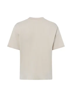 Marie Lund Damen T-Shirt in beige - Ausschnitt: Rundhals