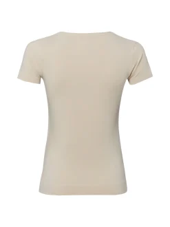 Marie Lund Damen T-Shirt in beige - Ärmel: kurzarm