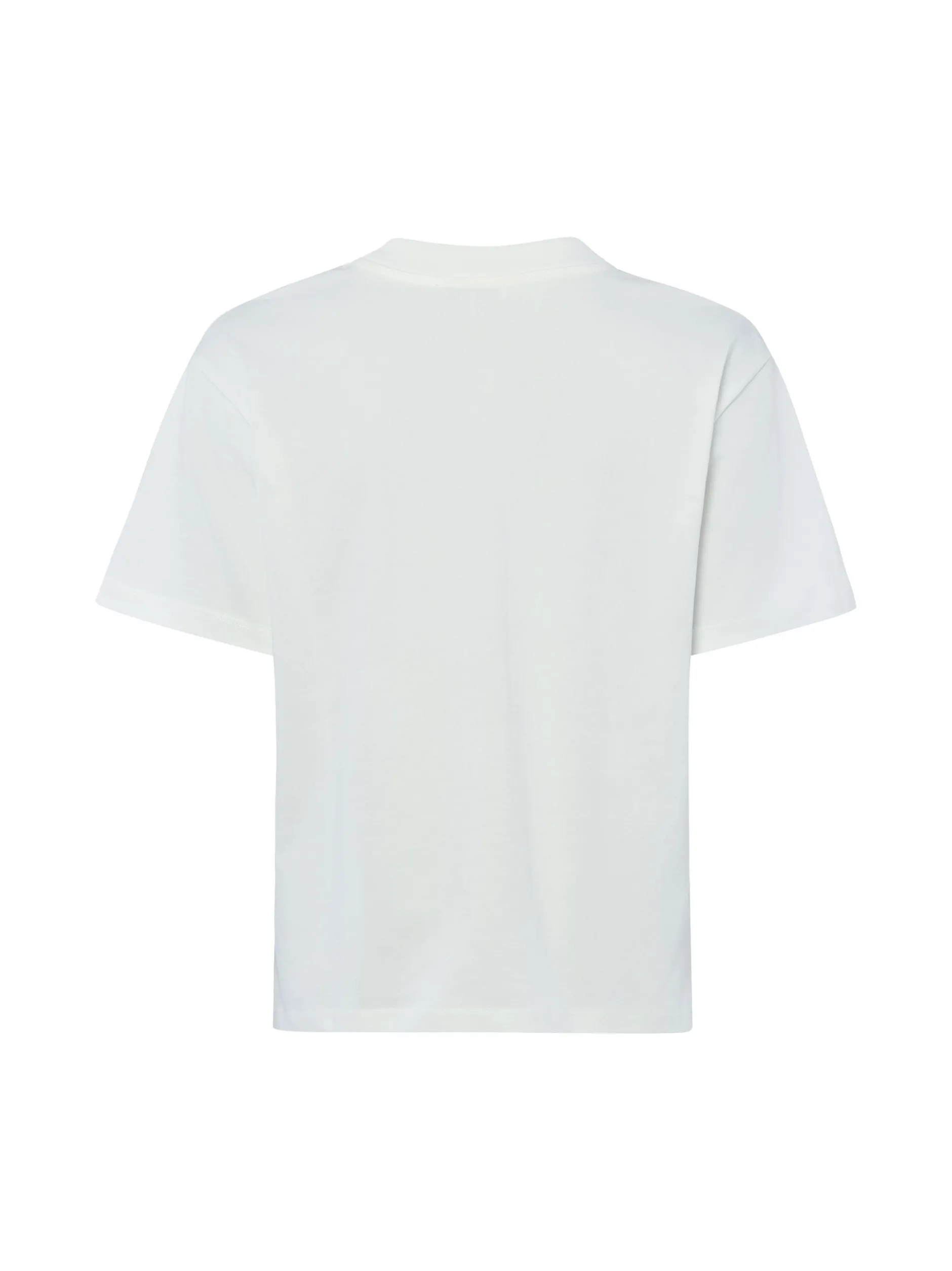 Marie Lund Damen T-Shirt in ecru - Ausschnitt: Rundhals